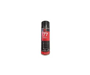 3M 7000116782 Super 77 Multi-Purpose Spray Adhesive - Quick-drying permanent spray glue for paper, fabric, plastic, metal, wood and more - 1 x 500