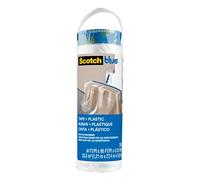 ScotchBlue Pre-taped Painter's Plastic Refill PT2093EL-48, 122 cm x 27,4 m, 1 Roll/Pack