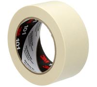 3M 7100135720 Value Masking Tape 101E, 48 mm x 50 m, Beige