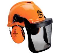 3M 7100330455 G3000 Hard hat Orange Head protection for Foresters