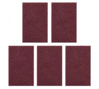 3M_7447 Scotch_Brite Handpad Fine All-Purpose Fibre Fleece Abrasive Fleece Scrubber Abrasive Sponge Heavy Duty Automotive Industry Sanding Soft Cleaning Sponge (3M 7447_ Pack of 5)