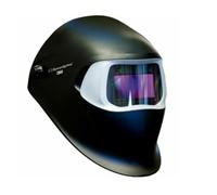 3M Speedglas Welding Helmet 100, Auto-Darkening Welding Mask with Five Adjustable Dark Shades (8-12), Adjustable Head Suspension for Comfortable Wear, Black