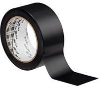 3M 764i General Purpose Vinyl Tape, 50 mm x 33 m, Black, Pack of 24