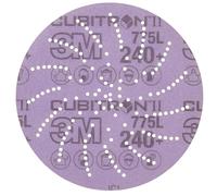 3M 775L Cubitron II Hookit Disc 125MM 240+500LG PK50