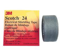 3M Scotch 24 Electrical Shielding Tape Roll 25.4mm X 4.5m Tinned Copper Braid x2