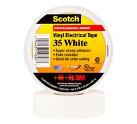 3M™ 80611211550 Scotch 35 Weatherproof Adhesive PVC Tape White 19m...