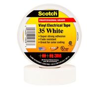 3M™ 80611211550 Scotch 35 Weatherproof Adhesive PVC Tape White 19mm x 20m