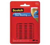 3m 859 Scotch Clear Removable Mounting Squares