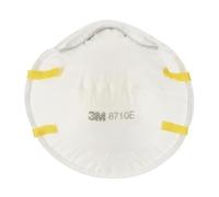 3M 8710 Cup Shaped Particulate Respirator - Yellow (3-Piece)