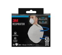 3M 8810C3 FFP2 Respirator, Flexible nose clip, FFP2-Mask for Hand and Power Tool Work, 3 Pack