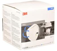 3M Disposable Respirator, FFP2, Valved, 8822SP, EN safety certified