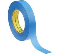 3M 8915 Filament Tape Clean Removal, 24 mm x 55 m, Blue, Pack of 36