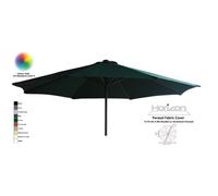 (3m 8arm 180g, Green) Replacement Fabric Garden Parasol Canopy Cover
