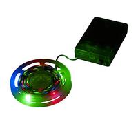 3m 90 LED Lamp Wire Party Christmas Decoration Coloured Lights String Rope Strips - 3 Colours Available (Multicoloured, Batteries Not Included)