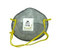 3M 9914 Respirator With Carbon Mount P/N FFP1 Pieces 10