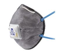 3M 9922 Organic Organic Valved Vapour Respirator, Pack of 10