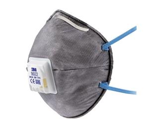 3M 9922 FFP2V Face Mask (Pack of 10)