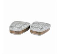 1 Pair 3M 6051 A1 organic gases & vapours filter for 6000 respirator Freepost