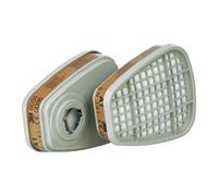 1 Pair 3M 6051 A1 organic gases & vapours filter for 6000 respirator Freepost