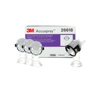 3M Accuspray Paint Spray Gun Nozzle Refills for PPS 2.0, 26618, 1.8 mm, Clear, Use with PPS 2.0 Spray Gun System for Like-New Paint Spray Performance,