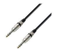 3m Adam Hall Audio Cable 6.3mm Male Stereo Jack to 6.3mm Male Stereo Jack