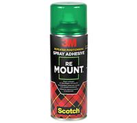 3M Adhesive Spray ReMount Transparent 400 ml