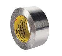3M Aluminium Foil Tape 425, Silver, 38 mm x 55 m, 0.12 mm