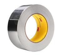 3M Aluminum Foil Tape 3380, Silver, 48 mm x 45 m, 3.25 mil