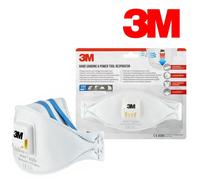 3M Aura 9322+ Flat Fold Particulate Respirator Dust Mask With Embossed Top Panel