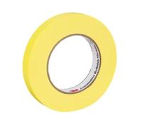 3M Automotive Refinish Yellow Masking Tape 18 mm Case of 48-06652-48
