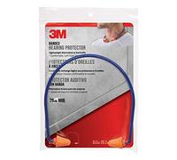 3M Banded Hearing Protector, Noise Reduction Rating (NRR) 28 dB, Lightweight Alternative to Earmuffs, Easy to Insert & Remove, Soft & Flexible Foam Ear Plugs, Convenient Earplugs (90537H1-DC)
