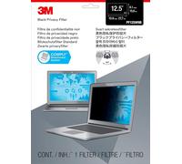 3M Black Privacy Filter Pf125W9B For 12.5" Inch 16:9 Widescreen Laptops