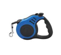 (3M, blue) Dog Leash 3m 5m Durable Leash Automatic Retractable Nylon Cat Lead Extension Puppy Walking Running Lead Roulette For