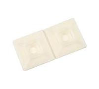 3M Cable Tie Mounting Base CTB1X1NTA-C 4-way Adhesive Mount Pack of 100