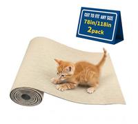 3M Cat Carpet Protector for Furniture Couch - Self Adhesive Cat Scratching Mat for Wall Door & Sofa - DIY Trimmable Scratcher Pad Material - Replacement Rug for Shelf Tree | by Cotkkstt