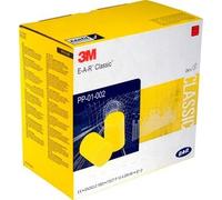 3M E-A-R Classic Earplugs, 29 dB, Corded, CC-01-001, Blue