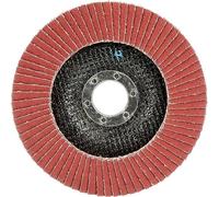 3M Ceramic Flap Disc, Diameter 125 mm, Grain Size 254 μm, Pack of 10