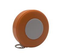 3m Circumference Tape with 1m Diameter Scale, Direct-Read Diameter Measuring Tape for Pipes and Trees - Retractable Orange Tape Measure with Wrist Strap and Keyring - Portable and Easy to Use