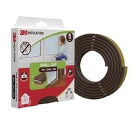 3M Classic Insulation Foam Seal, 6m, Brown, Small Gap up to 3mm - Self-Adhesive Rubber for Insulating Gaps in Windows and Doors, Draught Excluder, Protection Against Cold, Heat, Dust, Noise and Wind