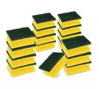 3M Classic sponge Rectangular Green Yellow 16 pc(s)
