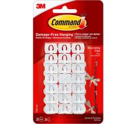 3M CLAW Command White Decorating Clips 17026 3M CLAW White