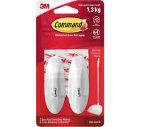 3M CLAW Command White Medium Wire Hooks 17068 3M CLAW White
