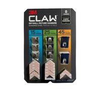 3M Claw Drywall Picture Hangers, 8 Hangers