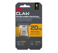 3M Claw Drywall Picture Hanger 7100269193 - 20kg - Pack of 2