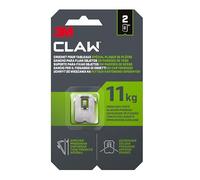 3M Claw Plasterboard Hook 11 kg, 3PH11-2WMR, 2 Hooks