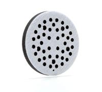 3M Clean Sanding Soft Interface Disc Pad 44 Holes - Disc Backup Pad for Vacuum Sander - Hook and Loop Attachment - 5"""" x .5"""" - 28321
