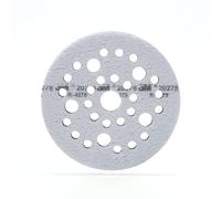 3M Clean Sanding Soft Interface Disc Pad, Multi Hole - Disc Backup Pad for Vacuum Sander - Hook and Loop Attachment - 5" x .5" x .75" - 20278