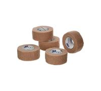 3M Coban Self- Adherent Wrap, 1"x 5yds, Pack of 5 Rolls, Tan