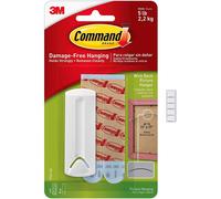 3M Command 17041 Wire Backed Picture Hanger with Command Strips with Scotch mounting Putty