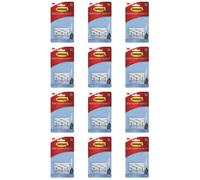 3M COMMAND 17067CLR | Clear Wire Small Hooks & Strips | Damage Free | Holds 225g